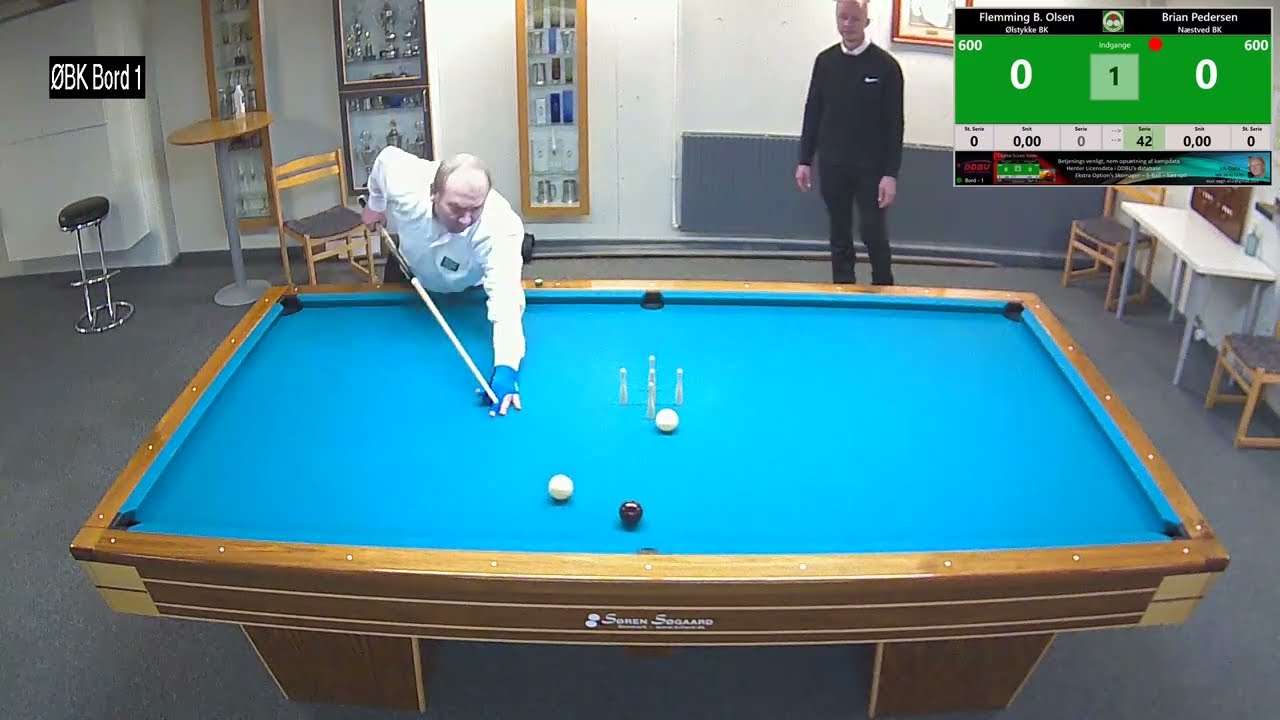 bord 1 Flemming B Olsen ØBK vs Brian Pedersen Næstved 2 div