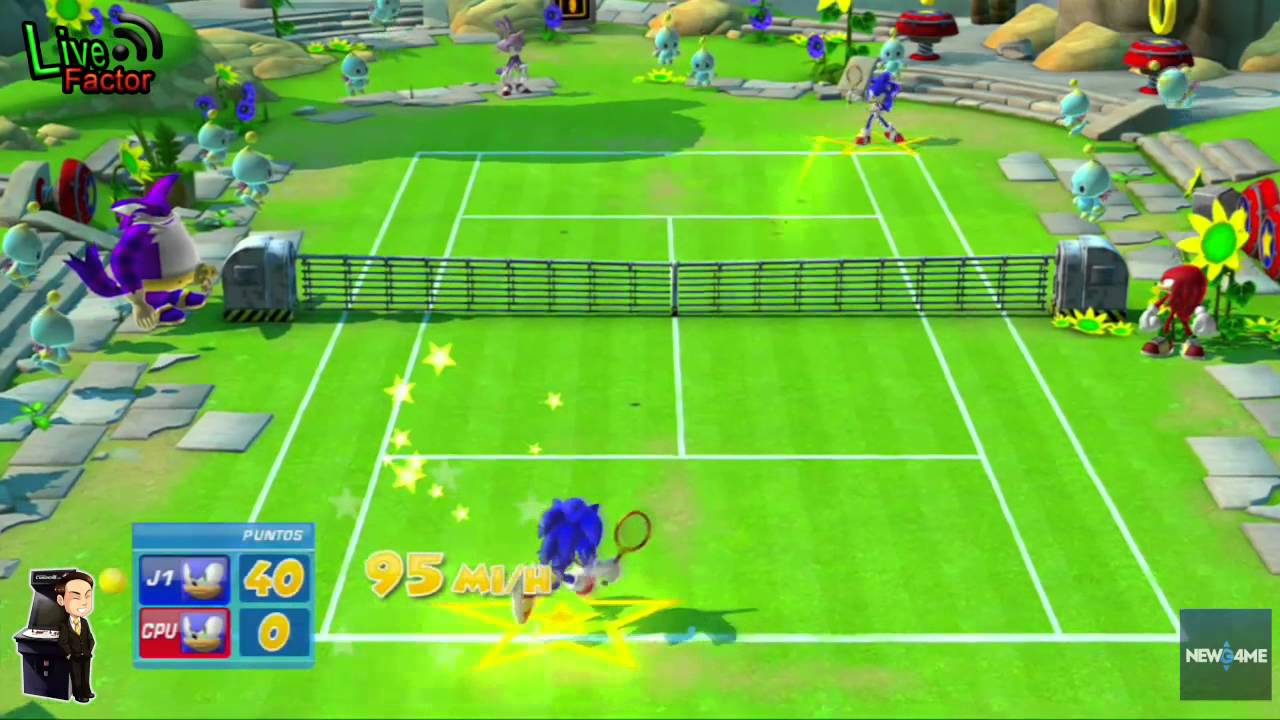 Gameplay - Sega Superstars Tennis - www.livefactor.cl