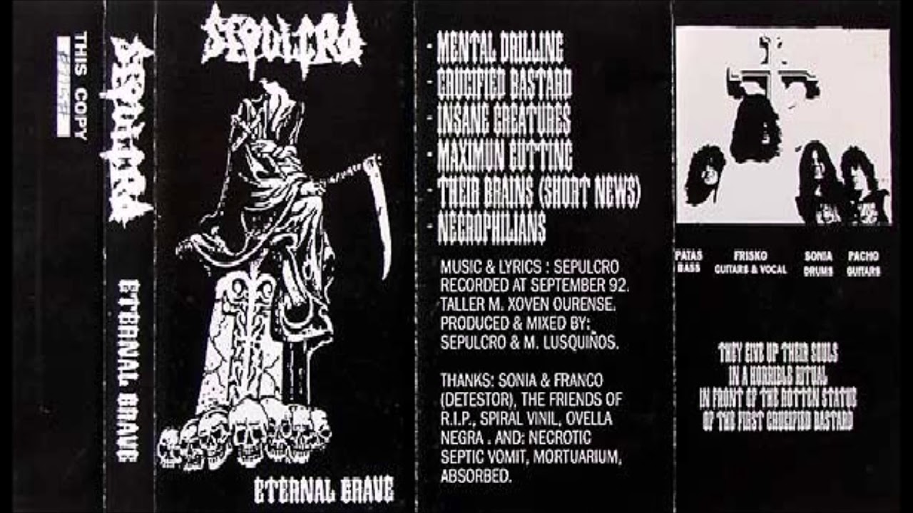 Sepulcro (pre-Deface) [SPA] [Death] 1992 - Eternal Grave (Full Demo)