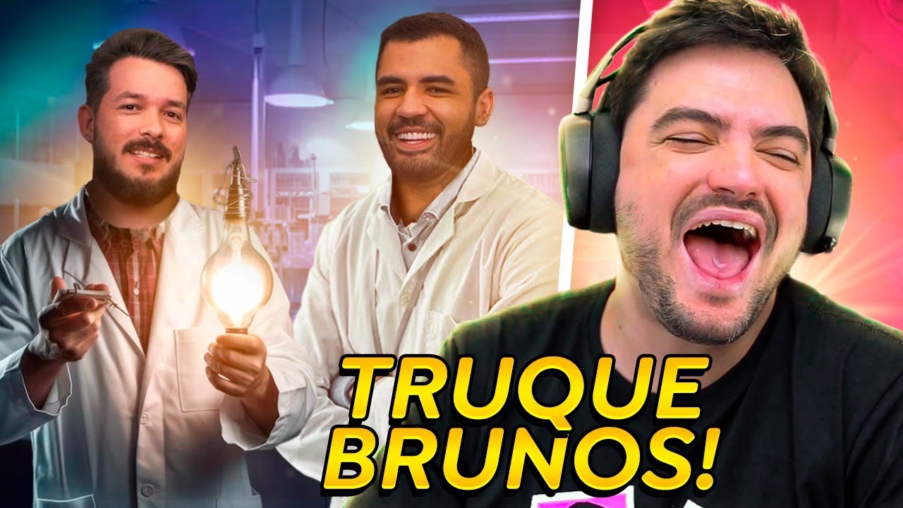 ACENDENDO LÂMPADA SEM FIO - TRUQUE BRUNOS