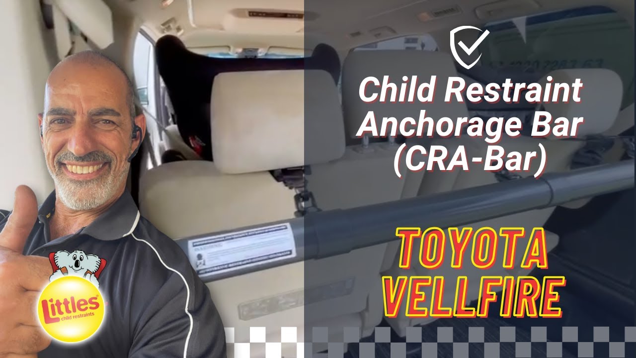 Toyota Vellfire Child Restraint Anchorage Bar | Littles Child Restraints