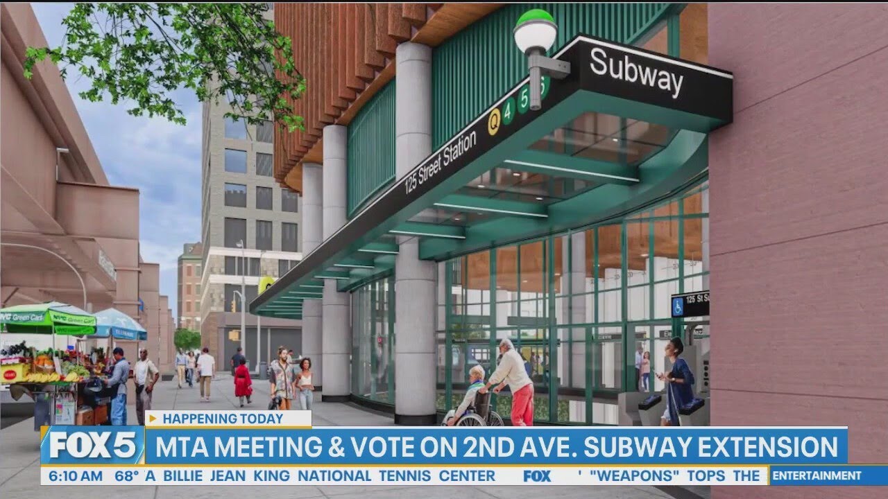 Second Avenue subway extension advances with $2B tunneling plan
