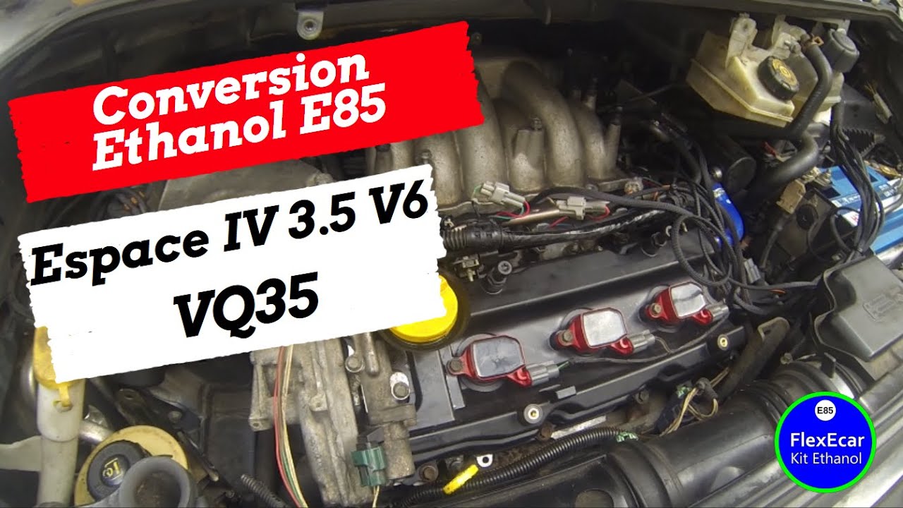 Montage et installation boitier &eacute;thanol E85 sur Espace IV V6 3.5l VQ35