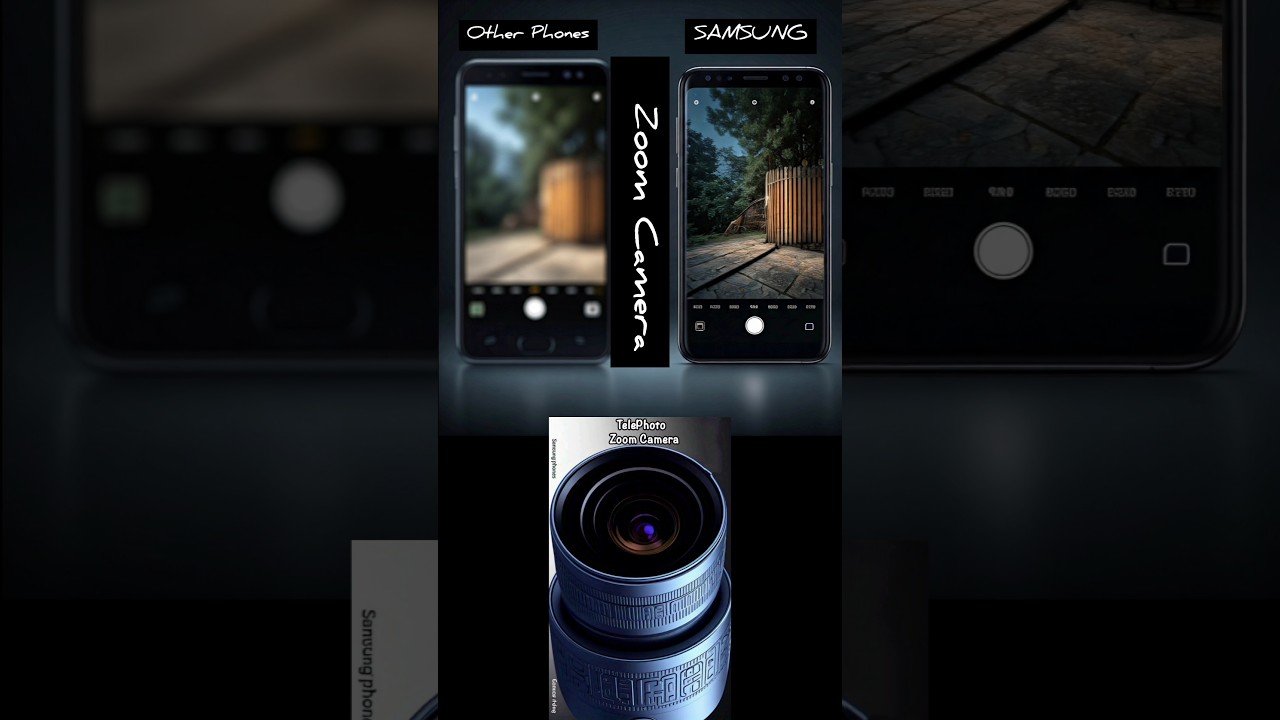 Other phone Cameras Vs Samsung Cameras Telephoto Comparison ... Samsung veriable aperture Zoom lens