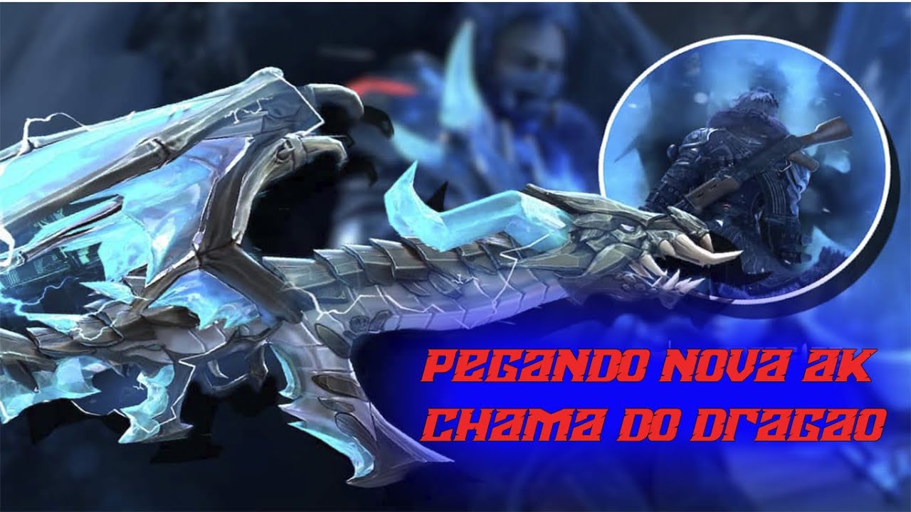 PEGANDO NOVA AK 47 CHAMA DO DRAGÃO E UPANDO ELA NO LEVEL MÁXIMO! QUANTOS DIMAS GASTEI?