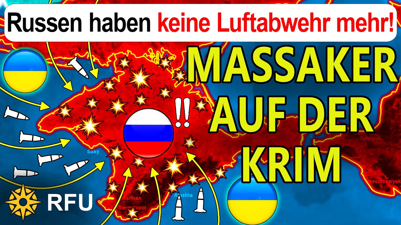 Russische Kriegsschiffe & Raketenbasen auf der gesamten Halbinsel pulverisiert | RFU News
