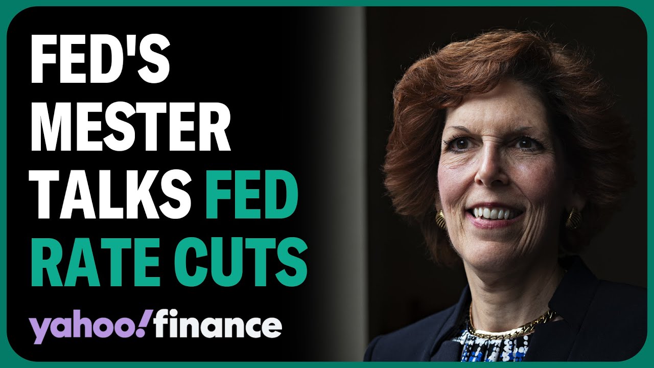 Fed's Mester says expect 3 rate cuts in 2024