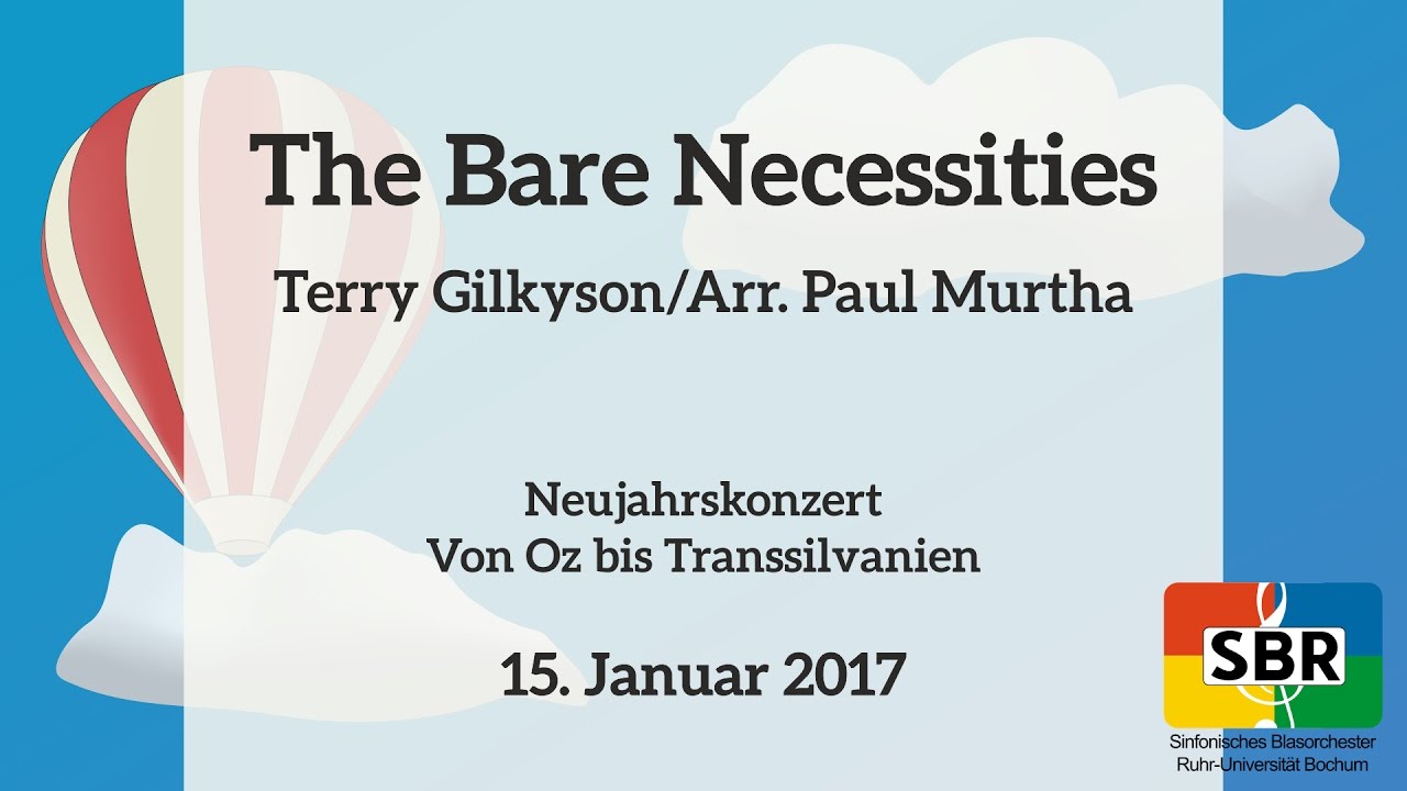 The Bare Necessities - Terry Gilkyson, Arr. Paul Murtha [SBR]
