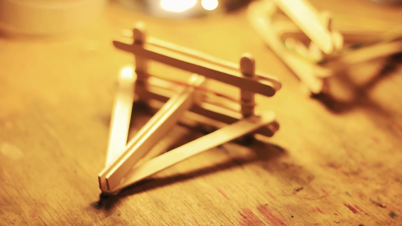 Lollipop MODEL BALLISTA - Mini SIEGE WEAPON!