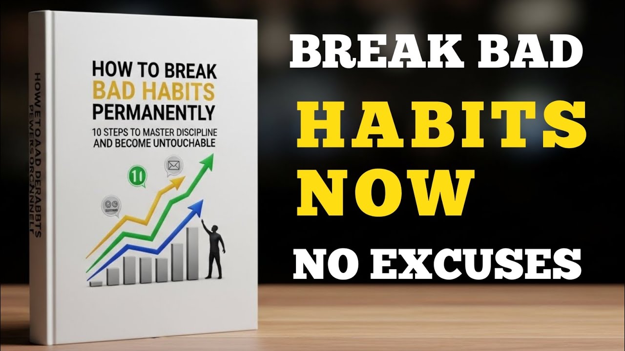 How to Break Bad Habits Permanently  10 Steps to Master Discipline and Become Untouchable/ Audiobook