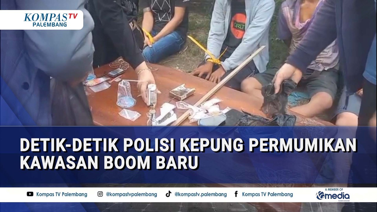 Tak Beri Ampun! Kawasan Bom Baru Palembang Disisir Habis Gara gara Narkoba