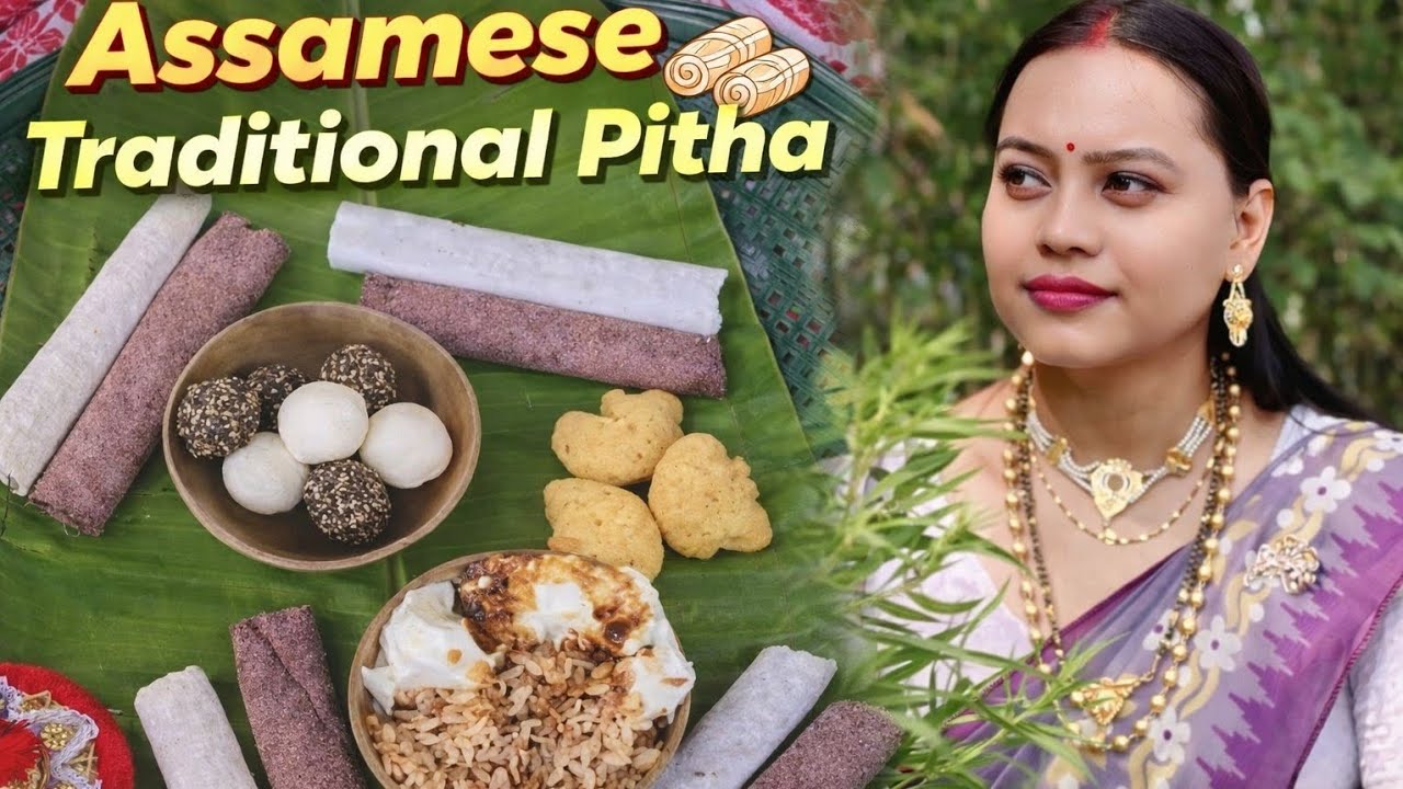Authentic Assamese Traditional Pitha l Traditional Pitha Making- Pure Desi Taste l #pitha #desifood 