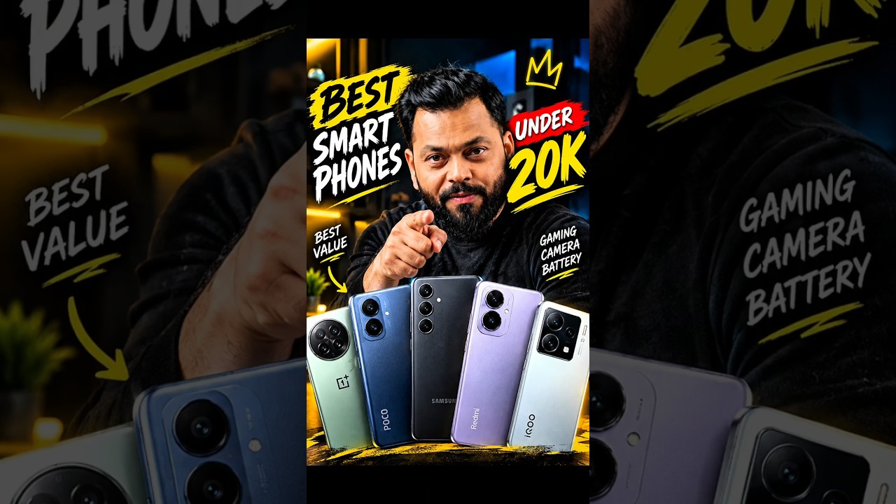 Top 5 Best Phones Under ₹20,000 in 2026 🔥 Don't Buy Before Watching!