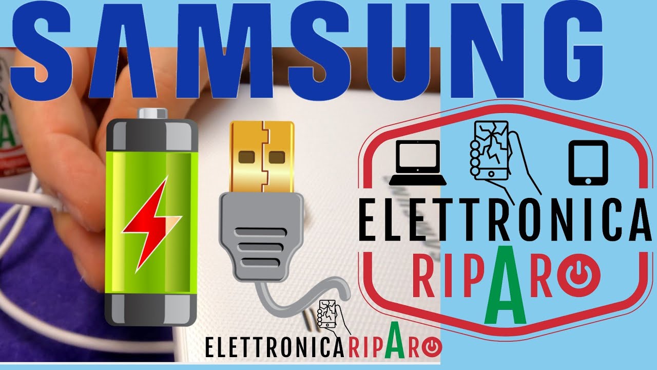 Samsung SM-T561Tab E  non ricarica Change of charging connector