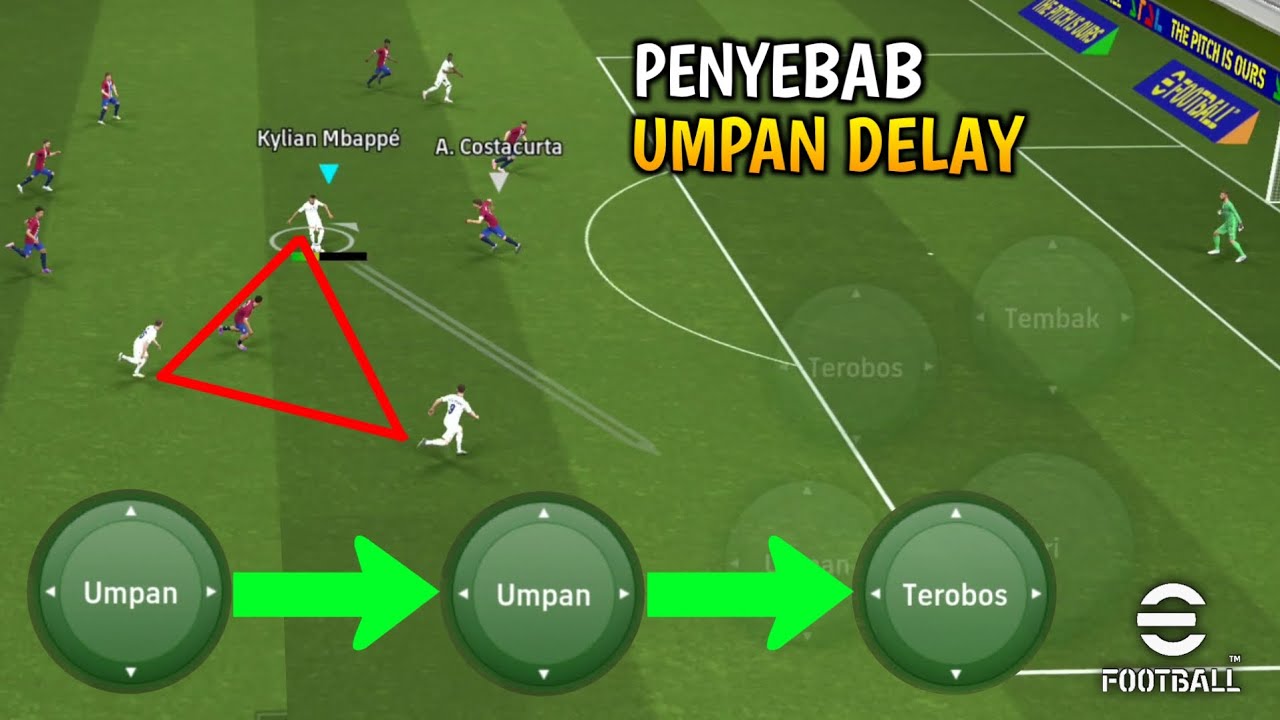 Tips PASSING ALA PRO PLAYER 😱 eFootball 2025 Mobile [Cepat,Akurat,No Delay]