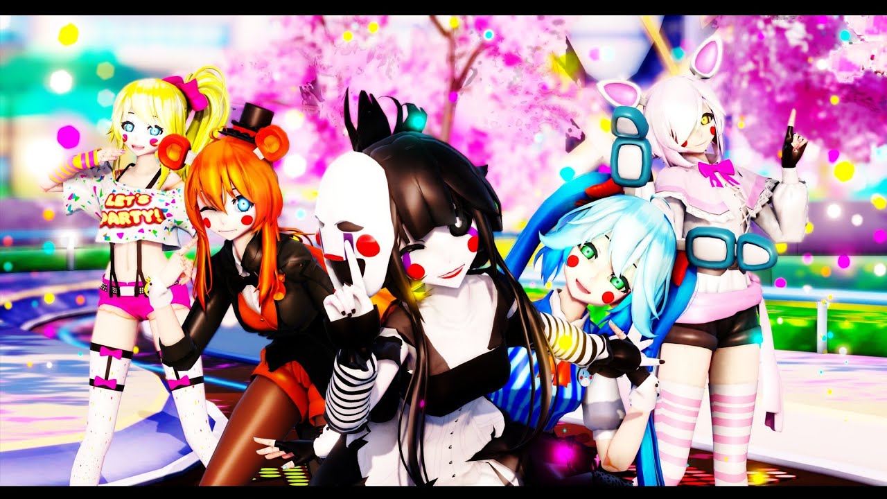 【MMD x FNAF】•.¸MOTTO!!!¸.• 【VER.2】
