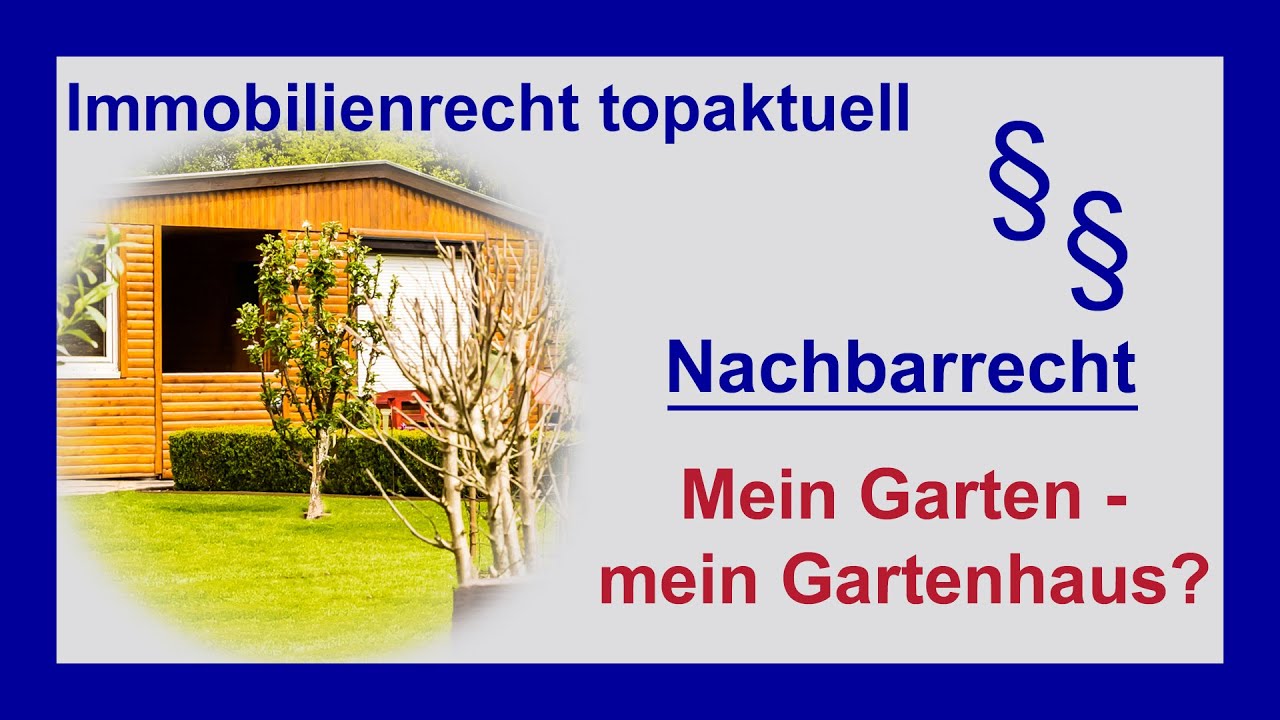 Ich will ein Gartenhaus - was muss ich beachten? | Tutorial
