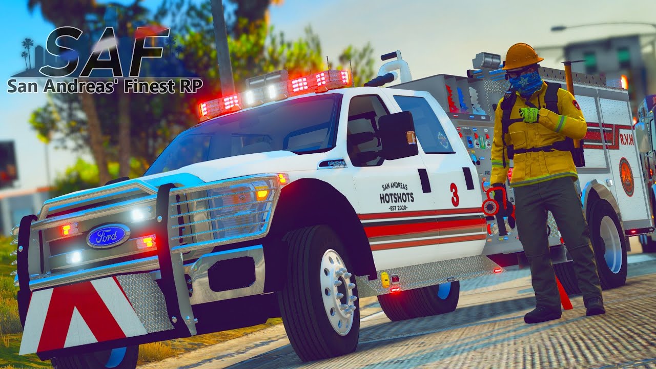 SA'F #586 - Flicked Cigarette Causes Fire | GTA V RP
