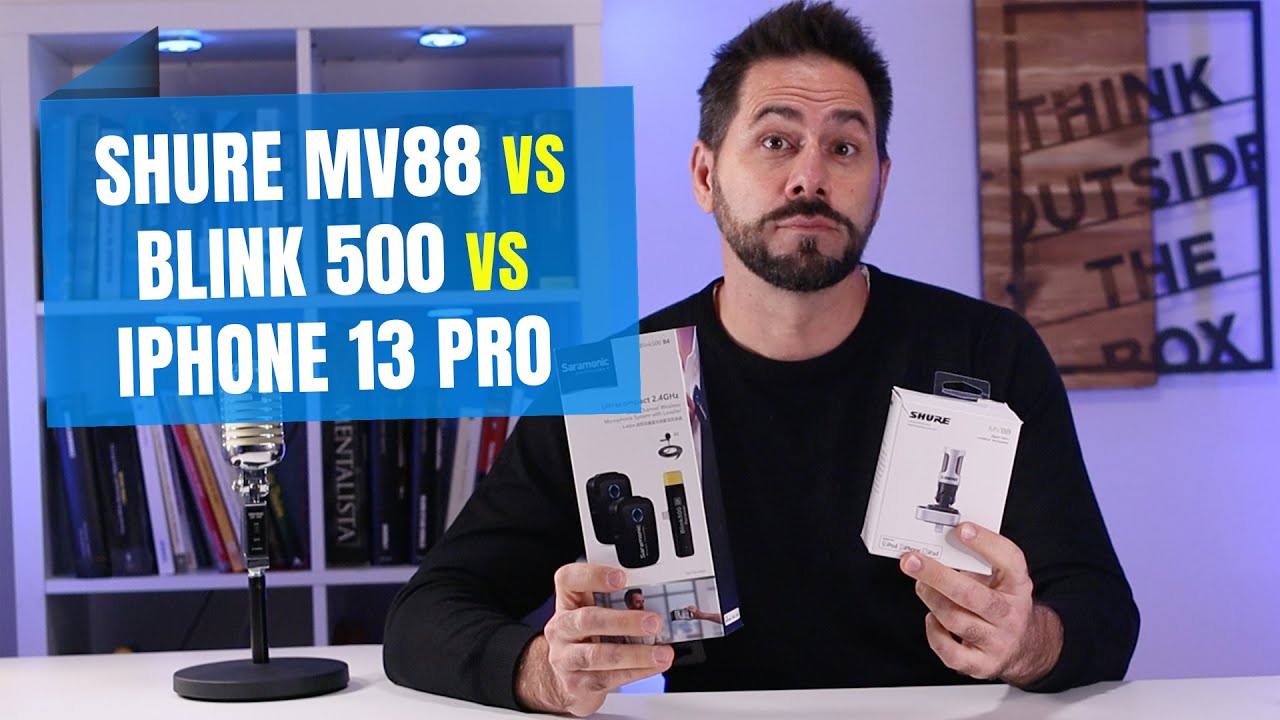 Qual è il miglior microfono per Iphone? Shure MV88 vs Saramonic Blink 500 vs Iphone 13 Pro.