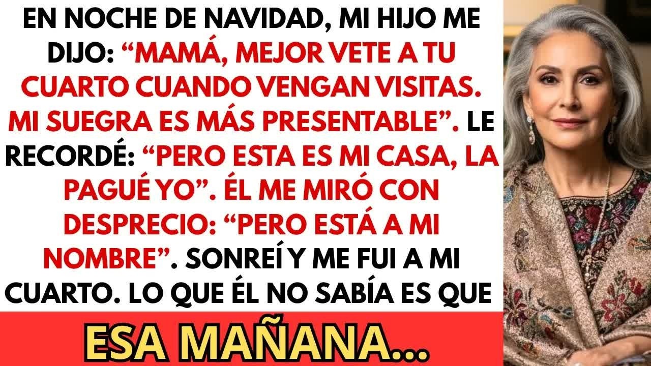 Pensó que podía humillarme en MI PROPIA CASA... pero lo que descubrió después lo dejó TEMBLANDO