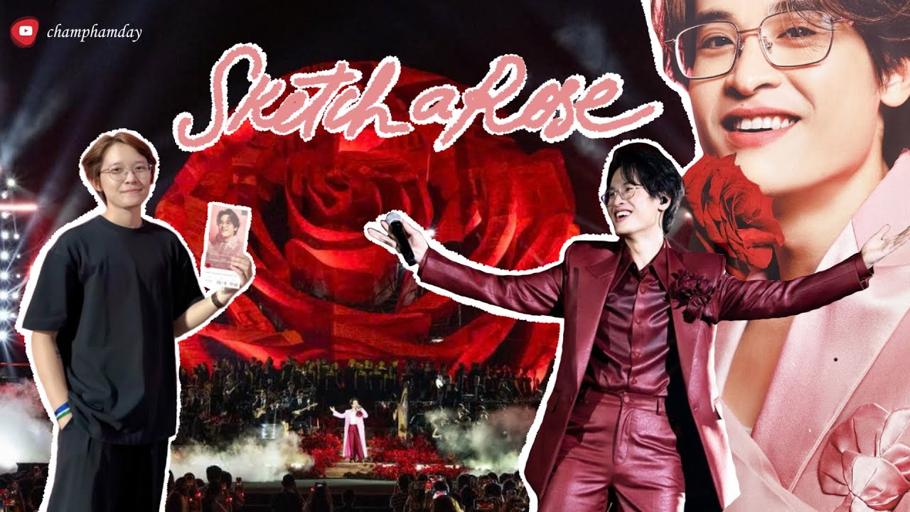 Vlog concert Sketch a Rose: Hành trình gặp Hà Anh Tuấn tại Sài Gòn | Champhamday