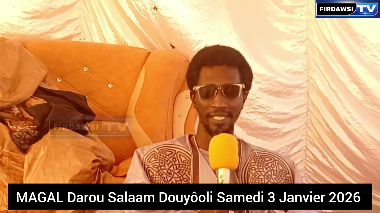 Magal Darou Salam Douyôoli Samedi 3  Janvier   2026