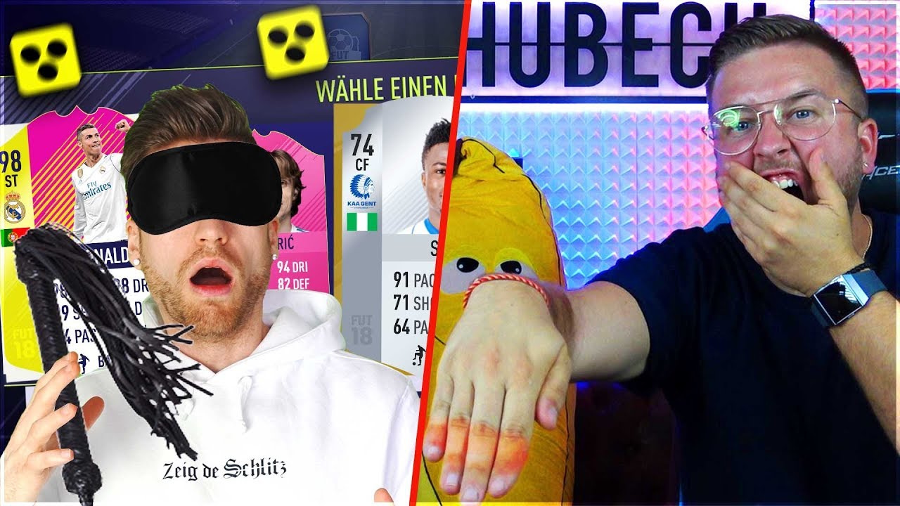 FIFA 18: PEITSCHE auf die FINGERKUPPEN Blind Draft CHALLENGE