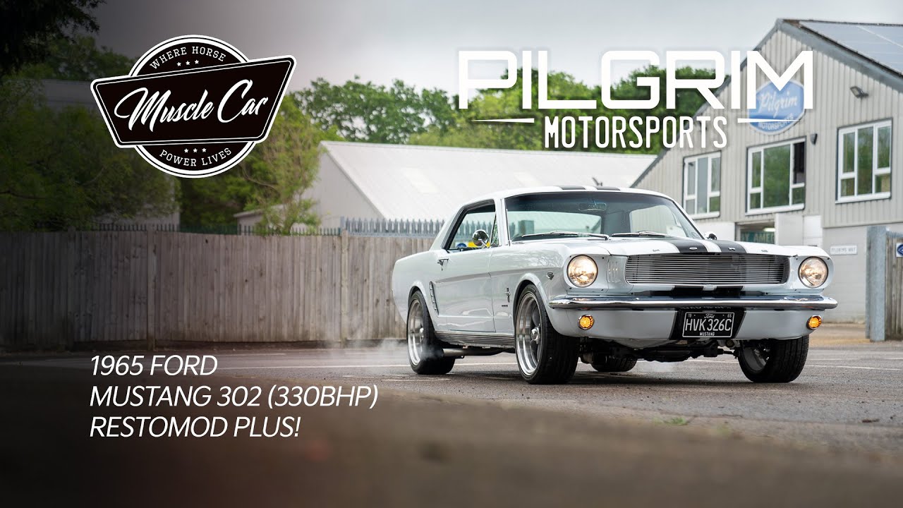 Реставрированный Mustang 1965 года с двигателем 302 куб. дюйма и мощностью 330 л.с. Все детали мо...