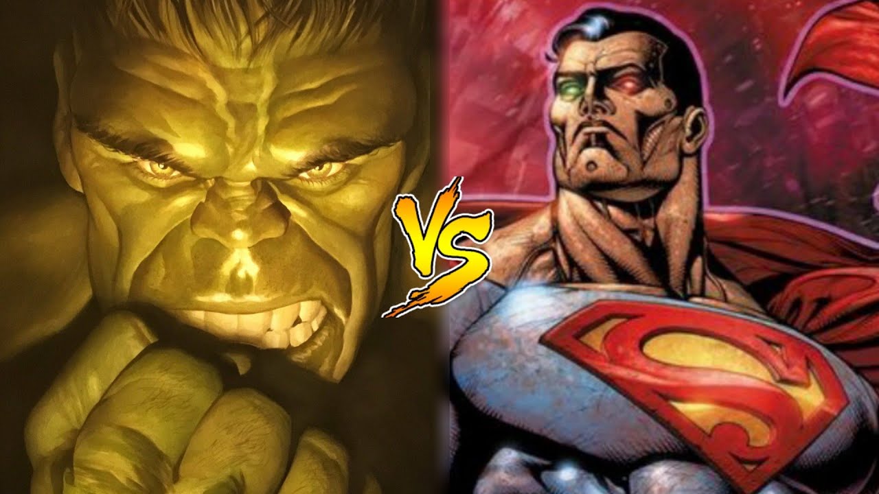 Cosmic Immortal Hulk VS Cosmic Armor Superman 🔥💪 Who's gonna win ?