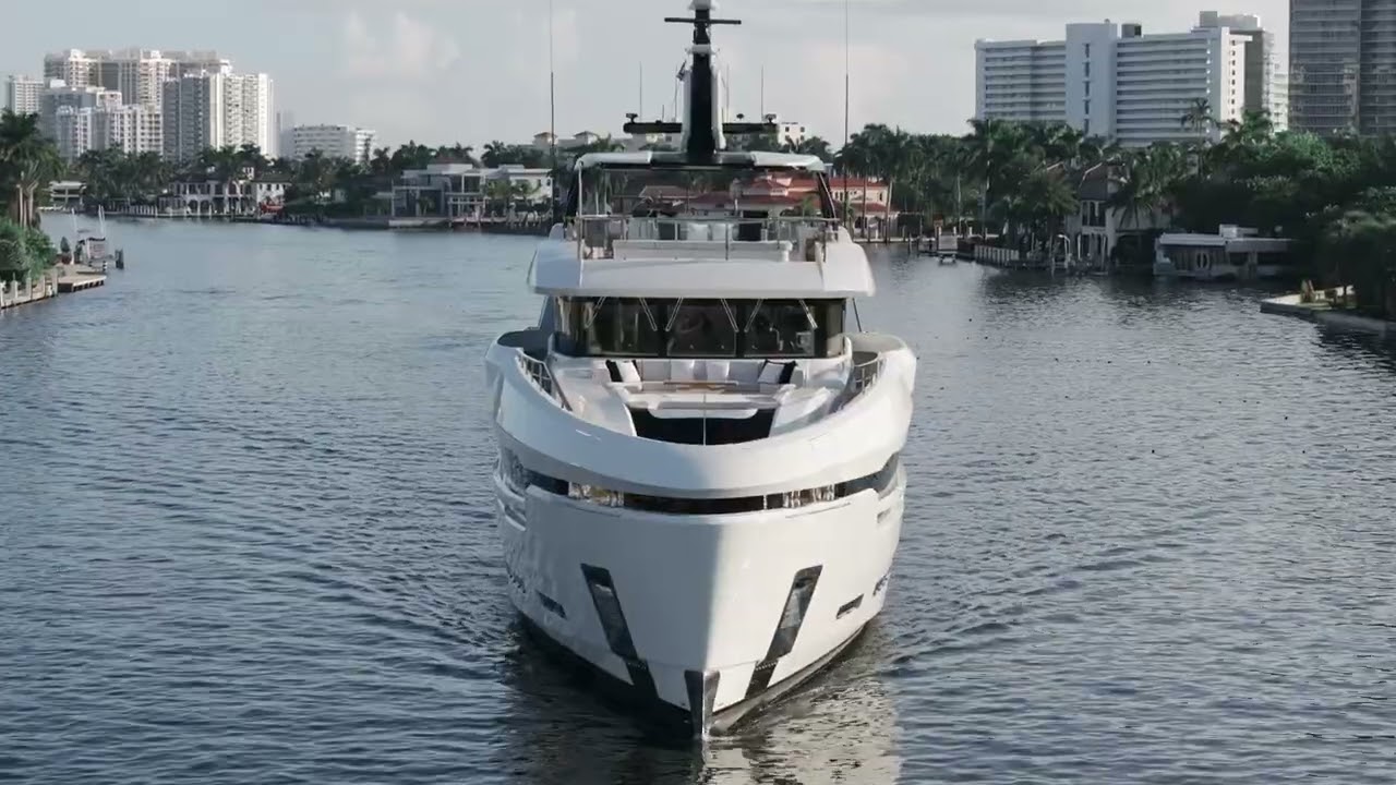 M/Y JULES - Baglietto DOM 133 -  Full Video 4K