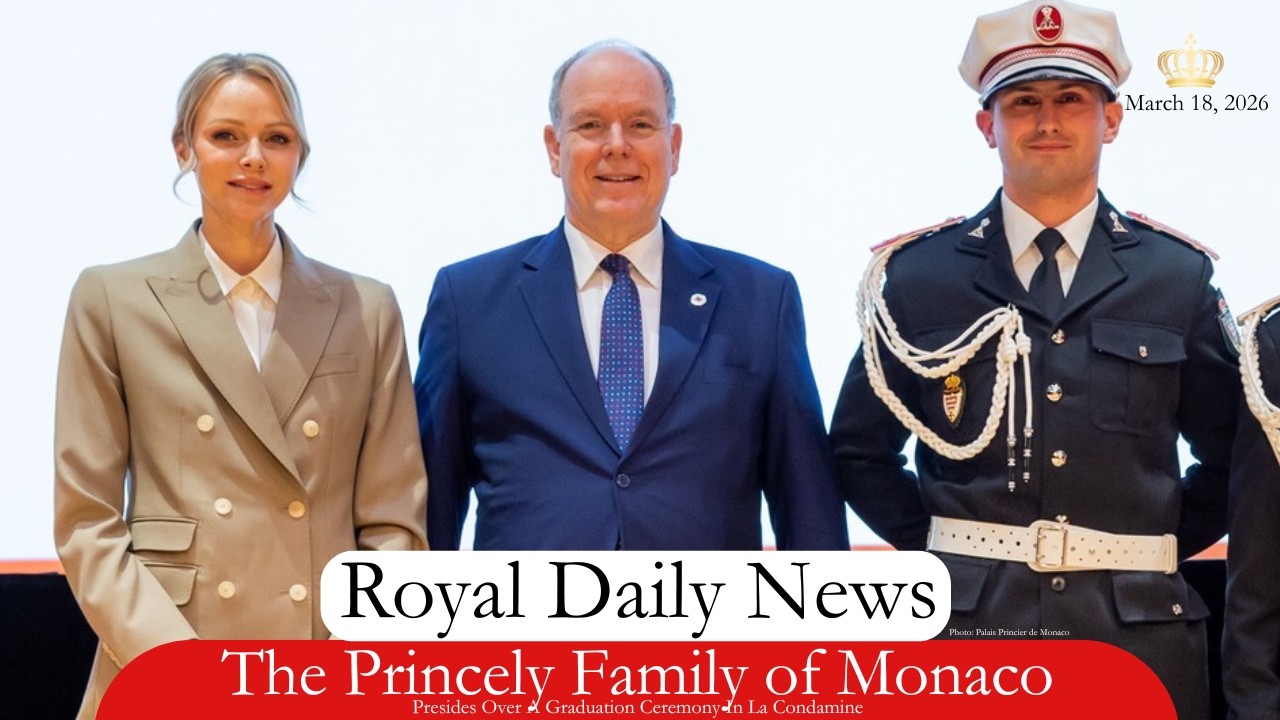 The Princely Family of Monaco Presides Over a Graduation Ceremony in La Condamine  Plus, More #royal