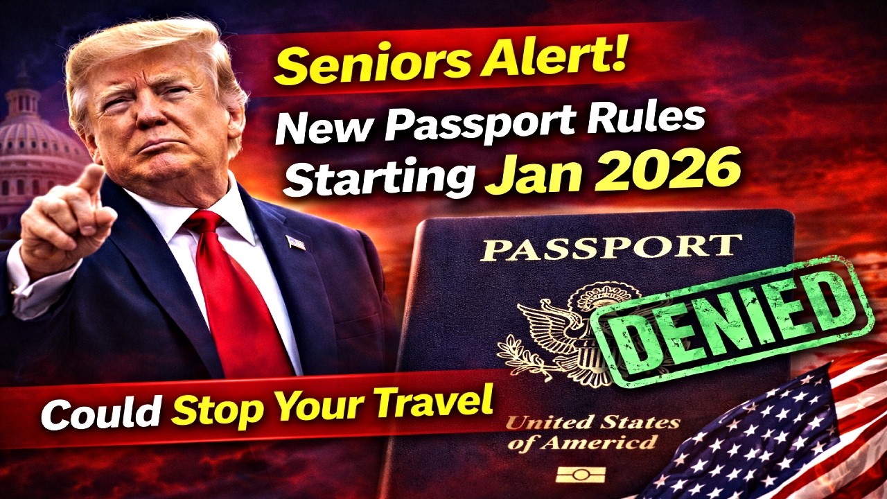 Seniors Alert! New Passport Rules Starting Jan 2026 Could Stop Your Travel