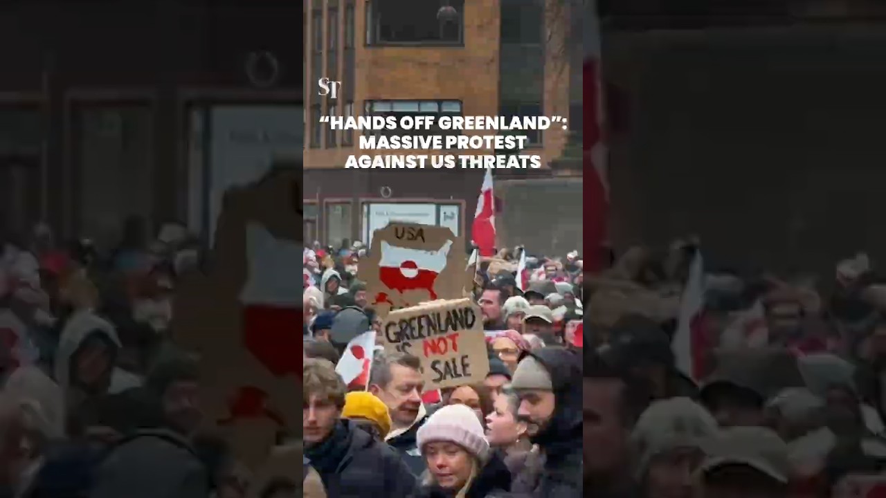 &ldquo;Hands off Greenland&rdquo;: says Danish and Greenlanders in massive protest against US threats