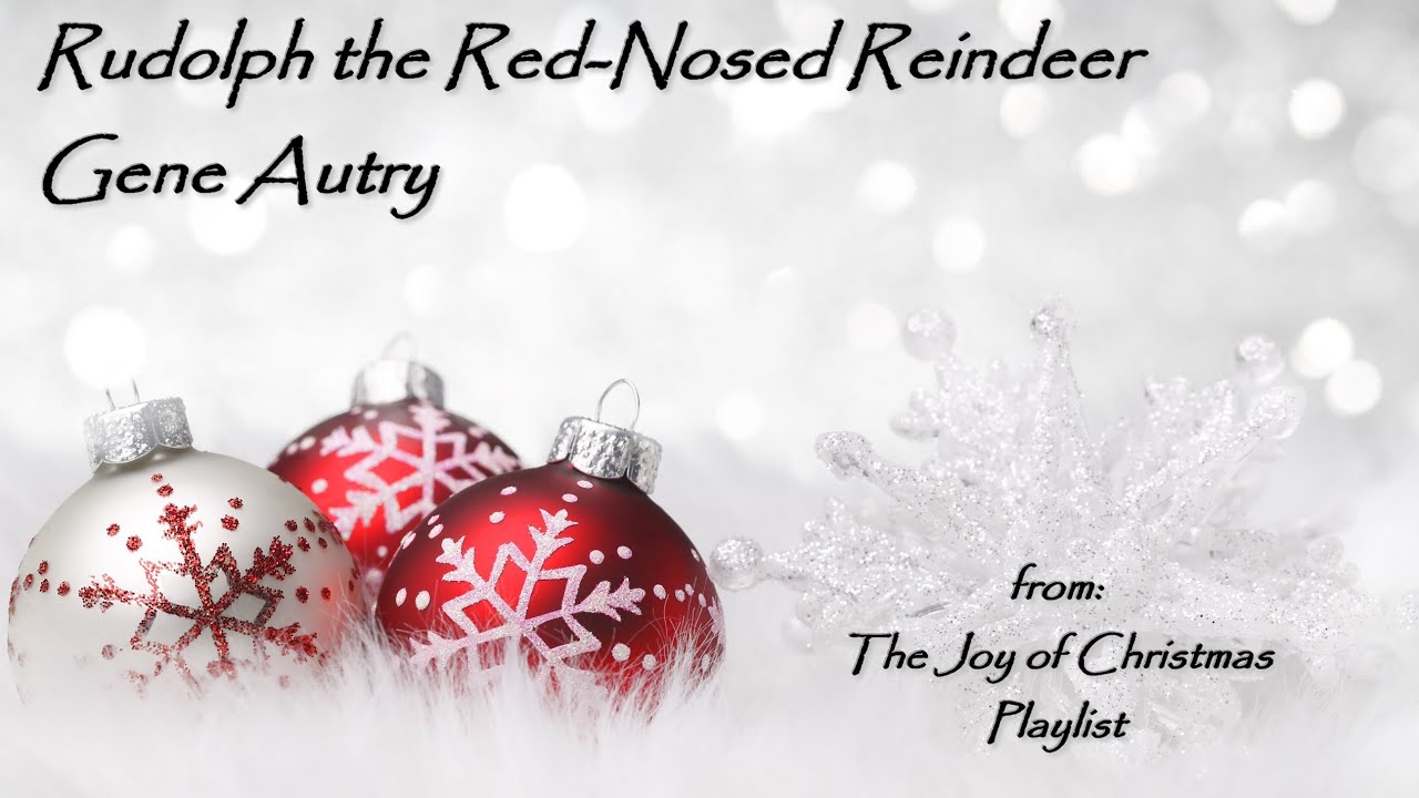 Rudolph the Red-Nosed Reindeer &ndash; Gene Autry | The Cowboy Who Made a Reindeer Fly (1949 Original)