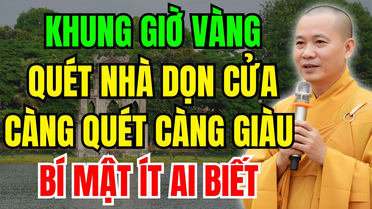 Từ 20 Âm Lịch Đến Tết: Nên Quét Nhà Những Giờ Này, Thu Hút Tài Lộc, Càng Quét Càng Sung