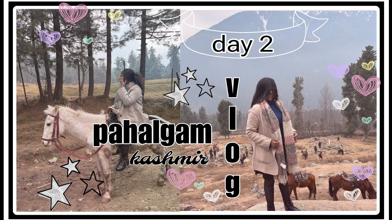 Pahalgam | kashmir | vlog | a day in my life ||