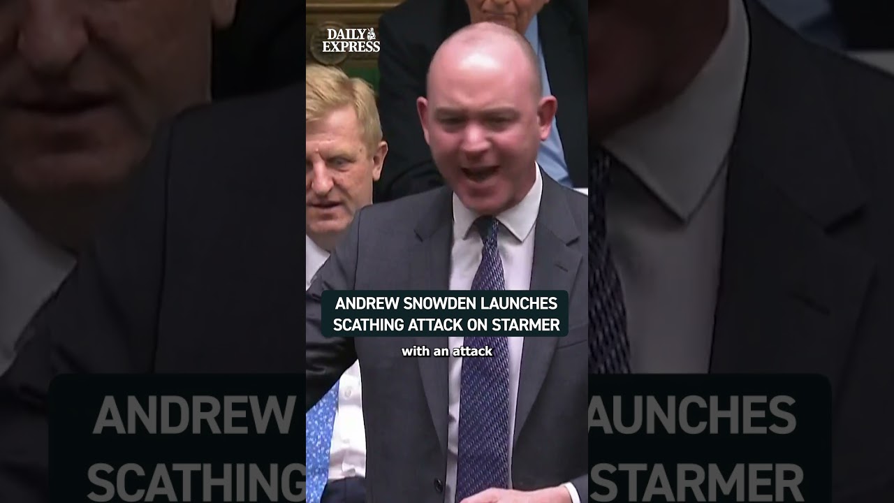 BREAKING: Andrew Snowden savaged Keir Starmer for dodging questions about Mandelson 🔴