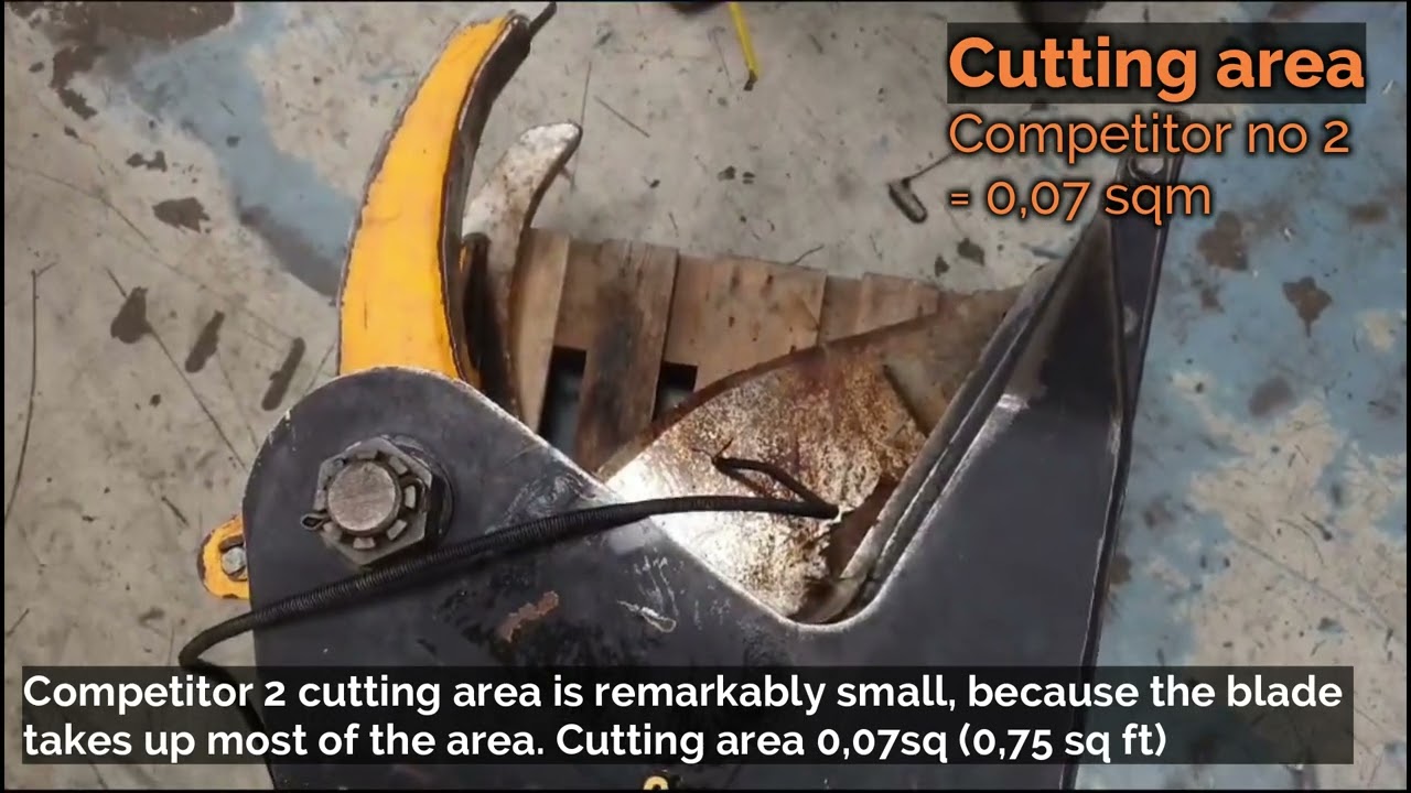 Tree shear comparison video with ENG sub