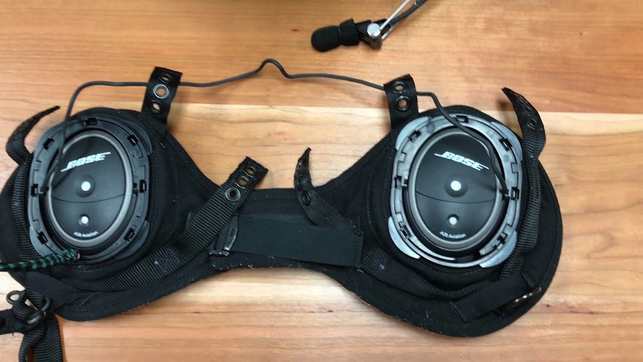 BOSE A20 Helmet Install