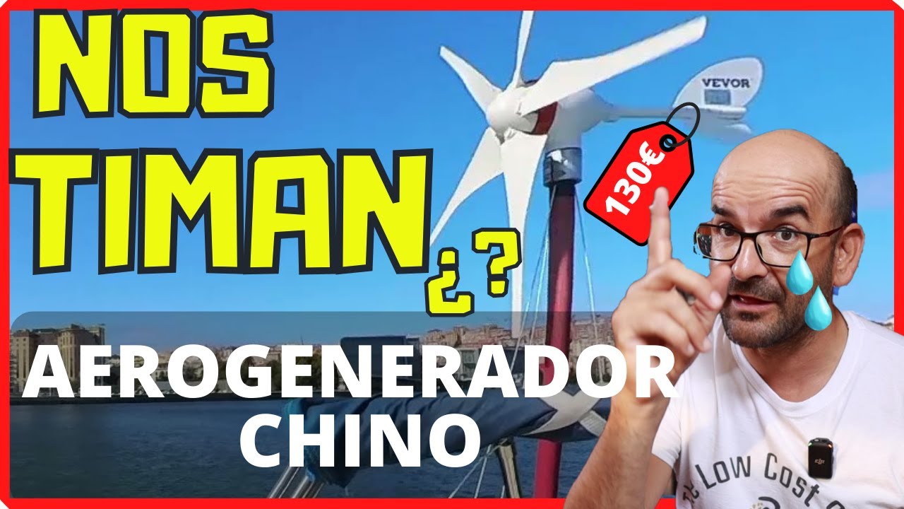 EP66 - El aerogenerador más barato. Instalación y pruebas. VEVOR FT-300