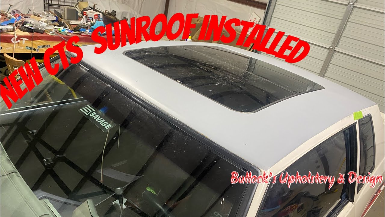 Just Installed a CTS panoramic Sunroof on this SS Monte Carlo build