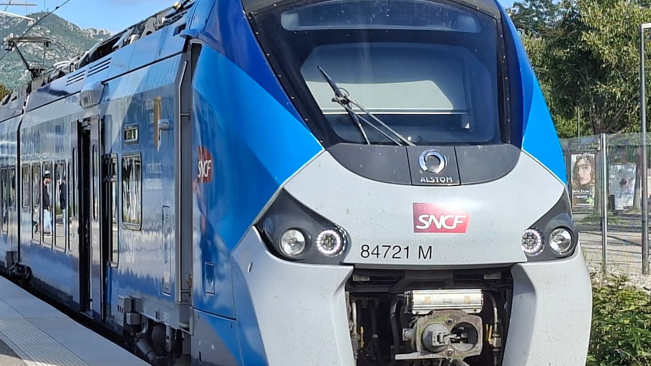 [1080p] Compilation spot #1 - des TER et TGV en gare d’Aubagne