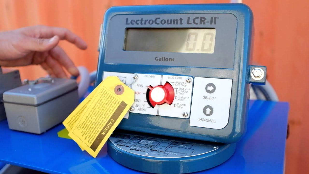 LCR II Electronic Register - PRO-6000 Transfer System | TECALEMIT USA