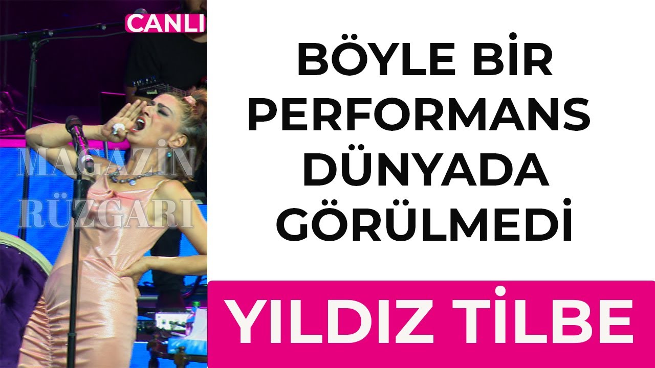 Yıldız Tilbe Desibel Rekorları Kırdı. B&ouml;yle Performans D&uuml;nyada G&ouml;r&uuml;lmedi ! (Sonuna Dikkat!)