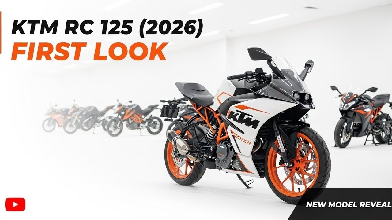 KTM RC 125 2026 🔥 First Look | New Design, Racing Style & Full Details