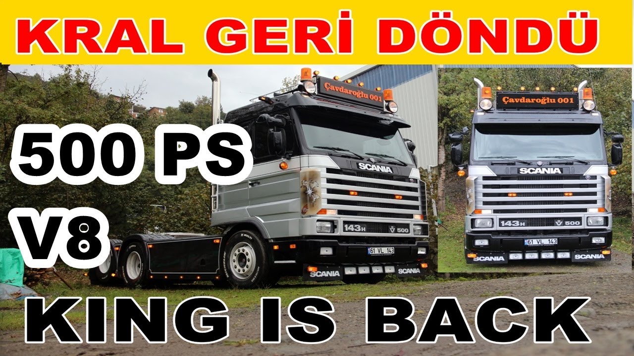 EFSANE SCANIA 143 H 500 V8 / AKSESUAR DA NİRVANA