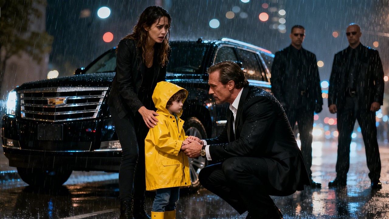 Ein VERLORENES KIND im REGEN – sie hilft ihm, doch sein VATER ist der GEFÜRCHTETSTE MAFIABOSS