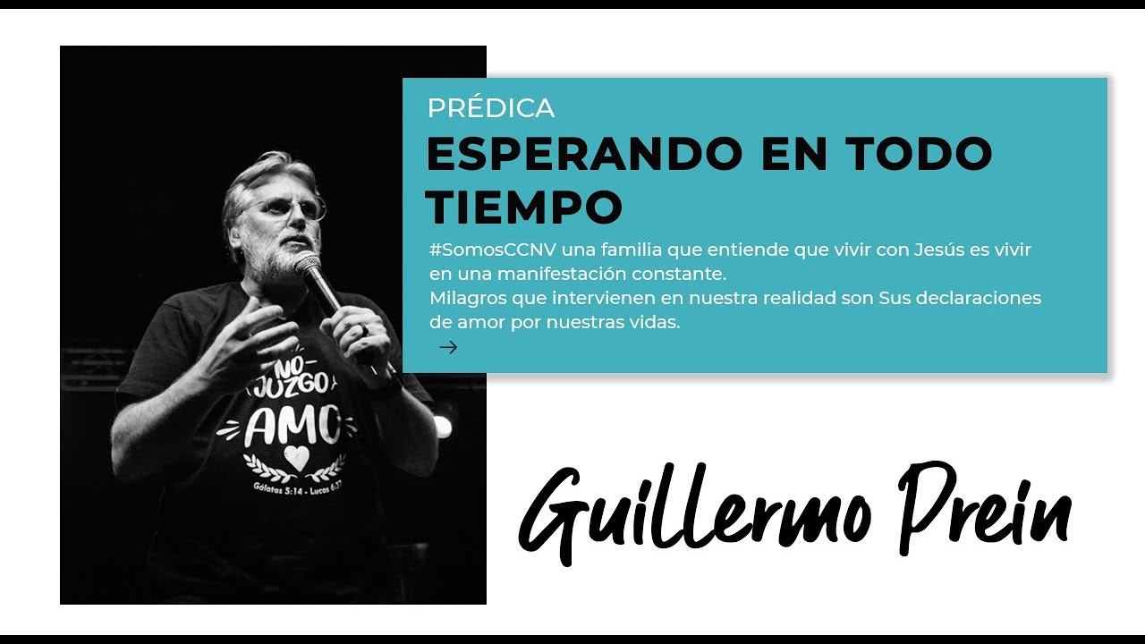 Esperando en todo tiempo | Guillermo Prein
