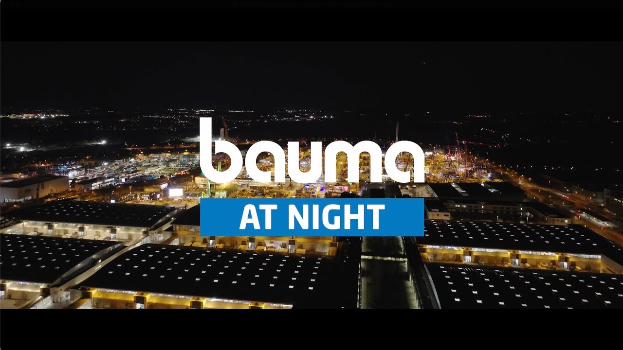 bauma at night 2025