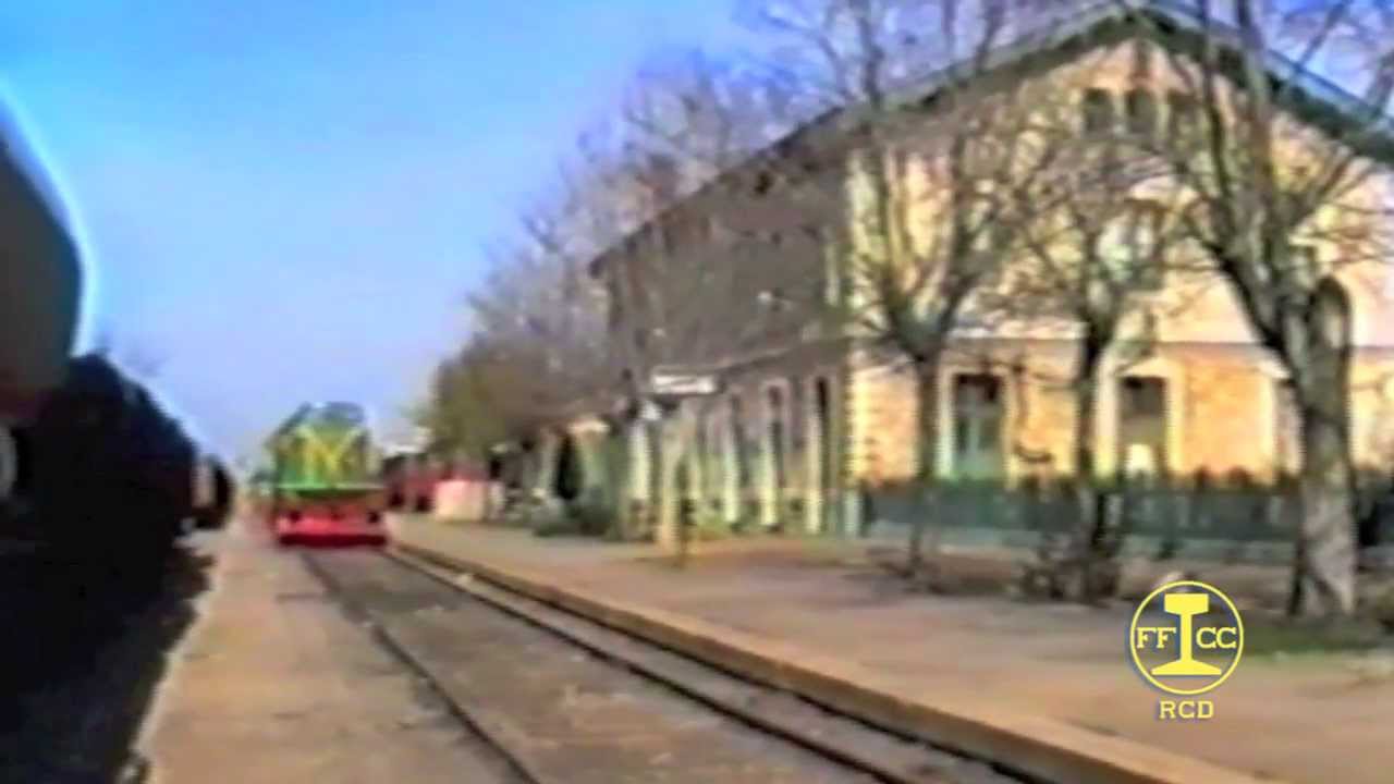 Estación de Aranda de Duero. Ambiente clásico ferroviario.